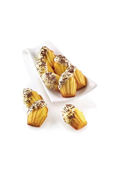 dinckitchen Silikomart Silikon Pasta Kek Kalıbı Madeleınes Sf032