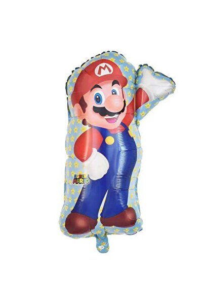 Parti Dükkanım Super Mario Foil Balloon 68X44 cm