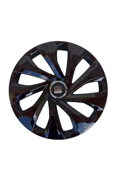 Gülcan Auto Seat Leon/Cupra/Ibiza14 inç JANT KAPAĞI SETİ-YıldızSiyah