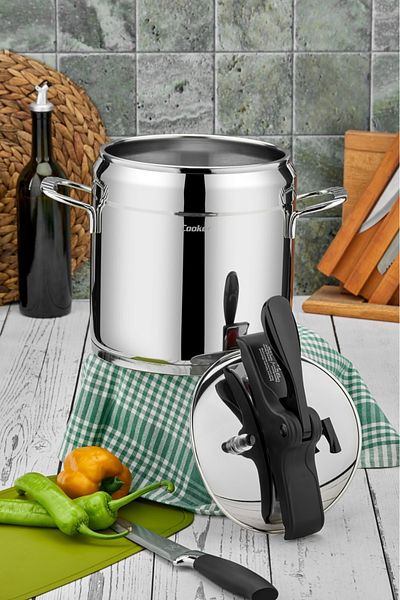 Cooker طنجرة ضغط من الفولاذ بومونتي سعة 8 لتر