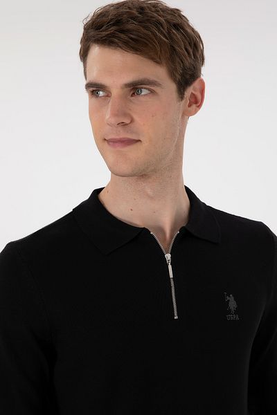 U.S. Polo Assn. Men's Black Sweater 50297066 -Vr046