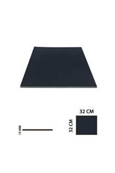 dinckitchen Pasta Altlığı Kare Siyah Ince 32x32 5 Ad.