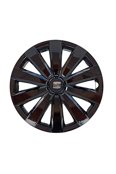 Gülcan Auto Seat Leon/Cupra/Ibiza14 inç JANT KAPAĞI SETİ-T7Siyah