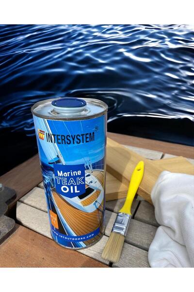 Intersystem Marine Teak Oil, Teknelerinizin Koruyucusu, Tik Yağı, Iroko Yağı, Ahşap, Tekne, Güverte, Deck, Mobil