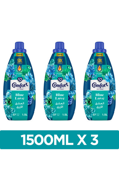 Comfort منعم أقمشة مركز، بلو لوف، بتقنية برو-فريش لرائحة عطرية تدوم حتى 9 مرا...