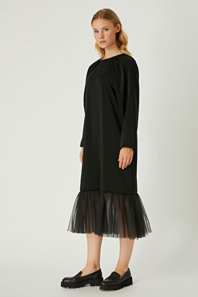 FEVER Tül detaylı elbise