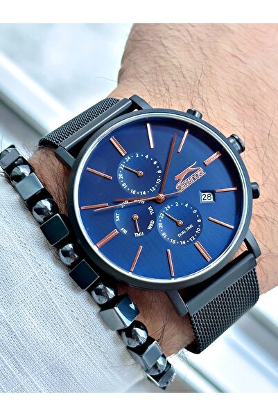 Slazenger Sl.09.1890.2.06 Wicker Cord Men's Wrist Watch