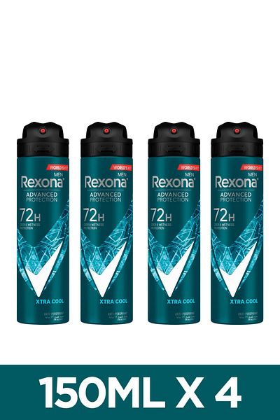 Rexona Men Xtra Cool Deo150 ml X4