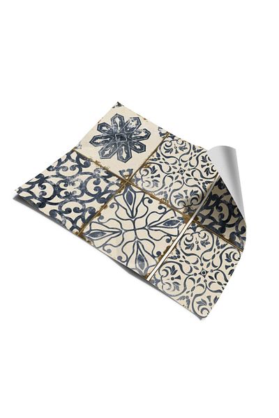 Bigaimaj Αυτοκόλλητο σκάλας 5 τμχ - 18cm x 120cm Αντίκα, Αυτοκόλλητο Φύλλο Επικάλυψης
