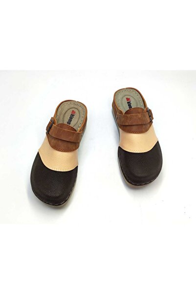 DR KLOMPA Γυναικείο Sabo - Καφέ Παντόφλες - Μαλακή σόλα με υποστήριξη άνεσης κατάλληλη για καθημερινή χρήση