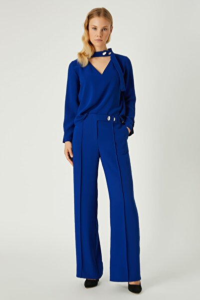 FEVER Dökümlü krep pantolon