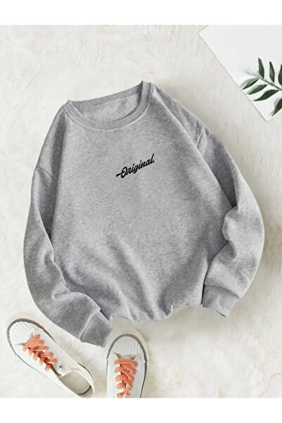 Frisson Μαλακό άνετο φούτερ Crew Neck