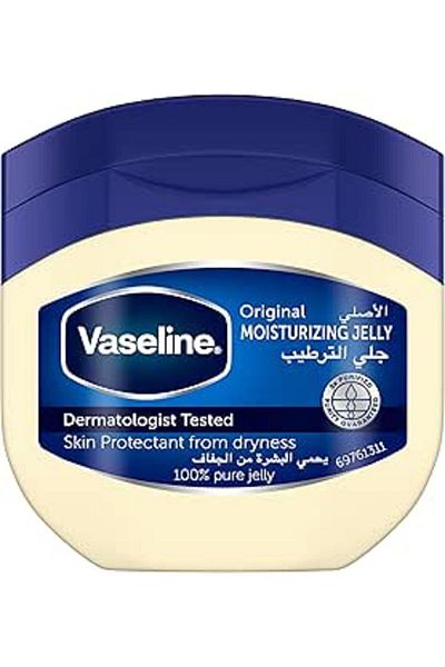 Vaseline الفازلين المرطب للبشرة الجافة، الأصلي، لعلاج تلف الجلد، 50 مل