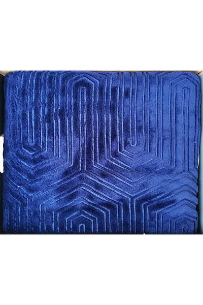 Özdilek Navy Blue Blanket Prestige Single Box - Y