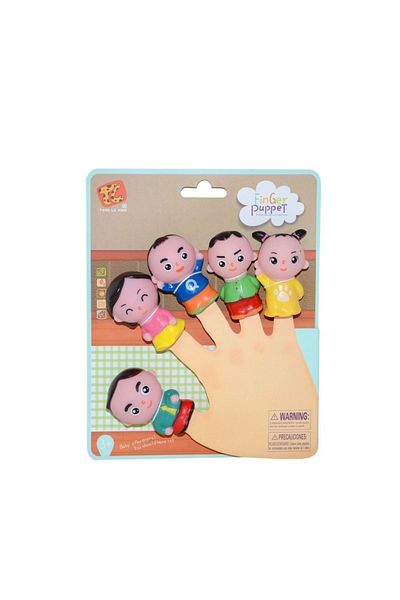 PeriYedi Finger Puppet Girls Finger Puppet Set 5 Figures Toy Finger Puppet