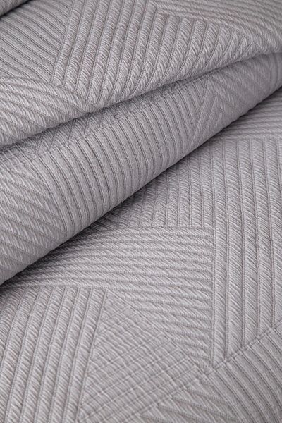 Apricitas HOME Σετ μονό κάλυμμα κρεβατιού Savoy Grey