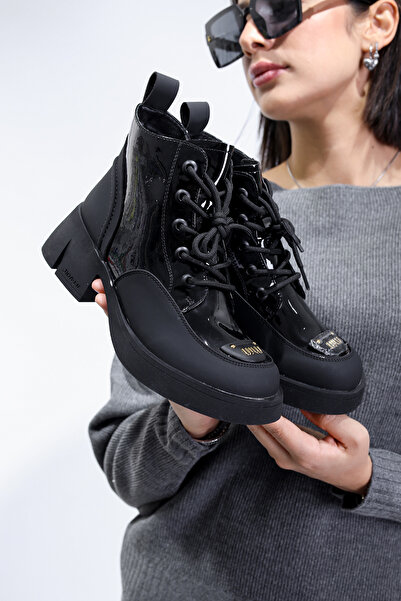 Guja Madison Miu Model Bağcık ve Fermuar Opsiyonlu Rahat Tabanlı Kadın Bot