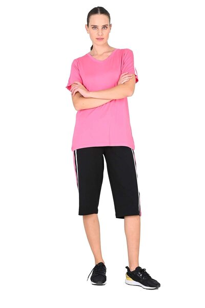 Jiber Рожевий жіночий комплект капрі 10218