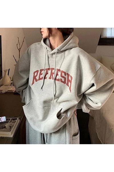 Hunors Sportswear & Company Y2K Refresh Printed Hooded Sweatshirt