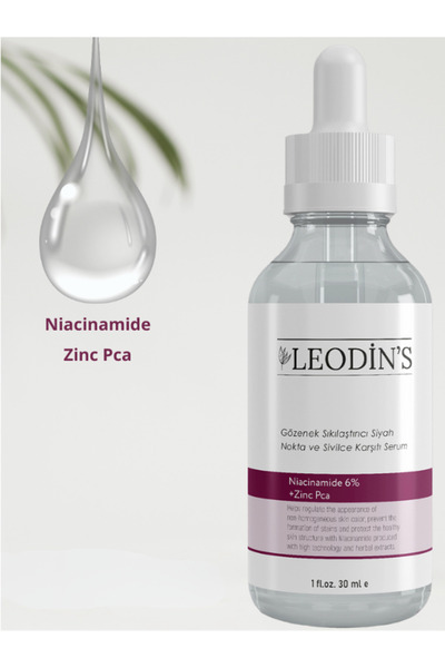 LEODİNS سيروم لشد المسام - سيروم للعناية بالبشرة والرؤوس السوداء والمضاد للبش...