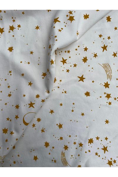iki iplik Star Printed Pico Fabric |   100% Cotton |   Ball Width 185 cm