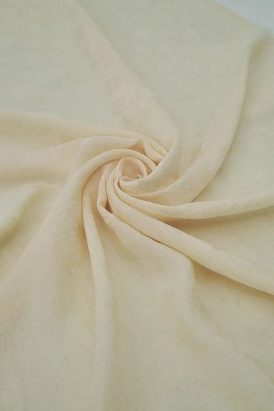 Valentino Orlandi Alia Jacquard Shawl-3 Cream
