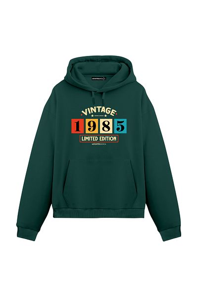 Mounte Bianca Unisex Vintage 1985 - Regular Hoodie