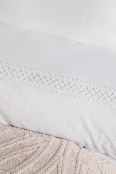 Apricitas HOME Tek Kişilik Belmont Bej Timeless Yatak Örtüsü Nevresimli Prime Set