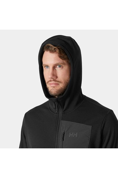 Helly Hansen سترة صوفية للرجال بغطاء للرأس من Versalite