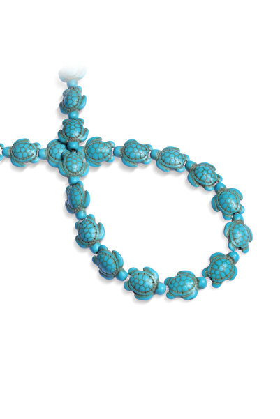 Uçar Doğaltaş Turkuaz Sıkma Doğal Taş Kaplumbağa Kesim Doğal Taş Dizi