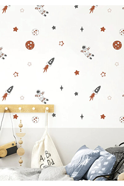 WALLHUMAN Космічні ракети Настінні наклейки для дитячої кімнати
