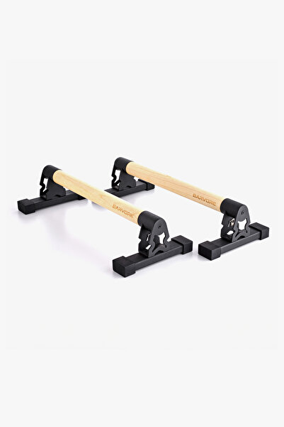 BARVORE Little Bear Paralel Bar – Ahşap Şınav Barı Calisthenics Ev Spor Ekipmanı