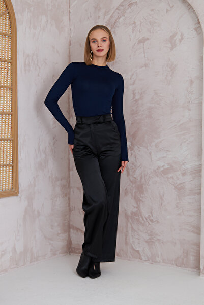 ALLEYTA Női Leila pamut hosszú ujjú body blúz