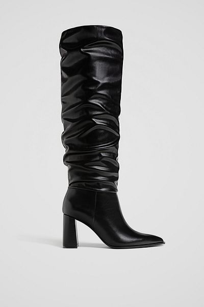 Stradivarius over the knee boots shop
