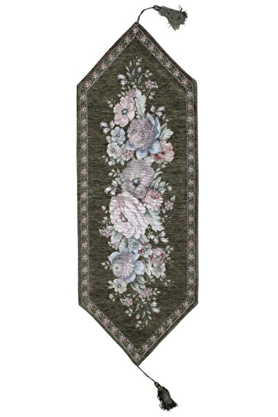 Believe Olive Kinay Jacquard Woven Tapestry Runner - 30*110