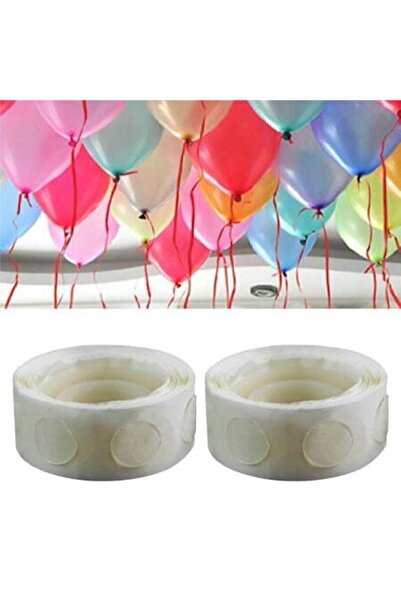 Deniz Party Store Balon Yapıştırma Bandı Çift Taraflı 100 Adet