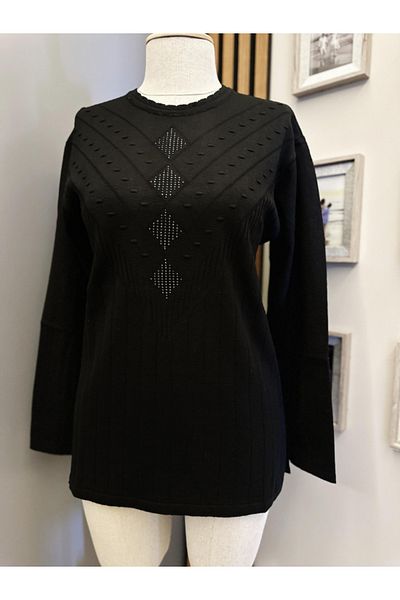 BERNEO Pulover din tricot din bumbac Mother Design