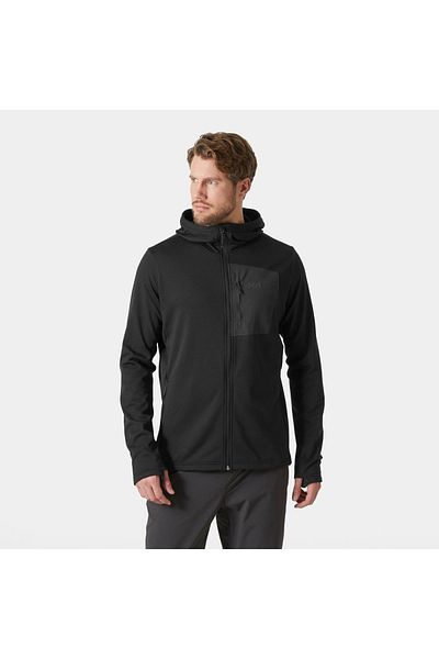 Helly Hansen سترة صوفية للرجال بغطاء للرأس من Versalite