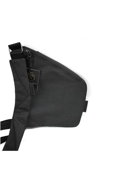 Leyl Black Cross Shoulder Chest Bag Single Handle Bag