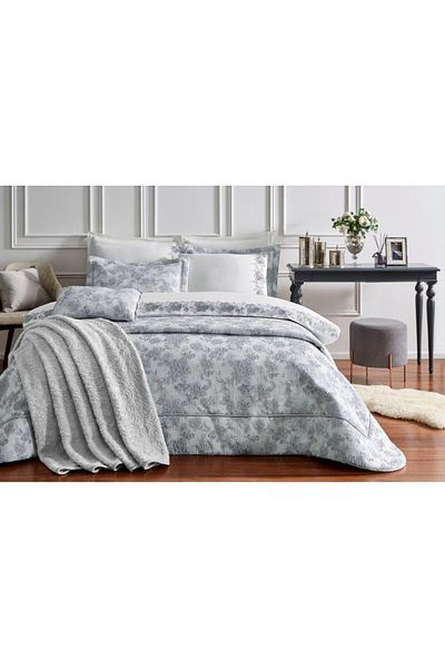 Özdilek Emilia Gray Dowry Set - 11 Pieces