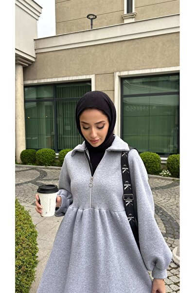 modasusev Φόρεμα με φερμουάρ 3 νήματα