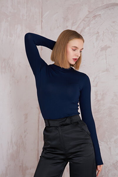 ALLEYTA Női Leila pamut hosszú ujjú body blúz