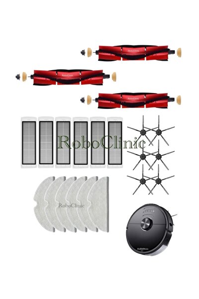Roboclinic Perie compatibilă cu aspiratorul robot Roborock S6 Maxv, filtru He...