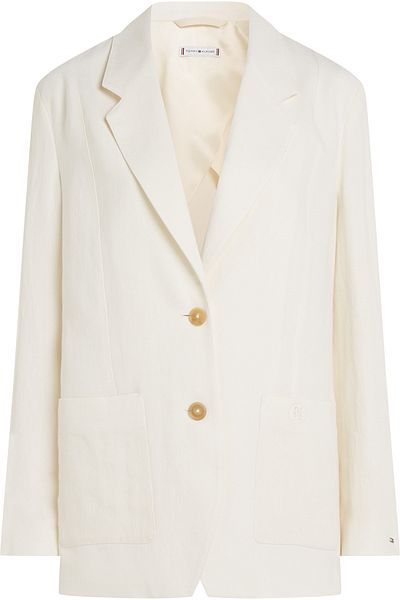 Tommy Hilfiger Elevated Single Breasted Relaxed Blazer