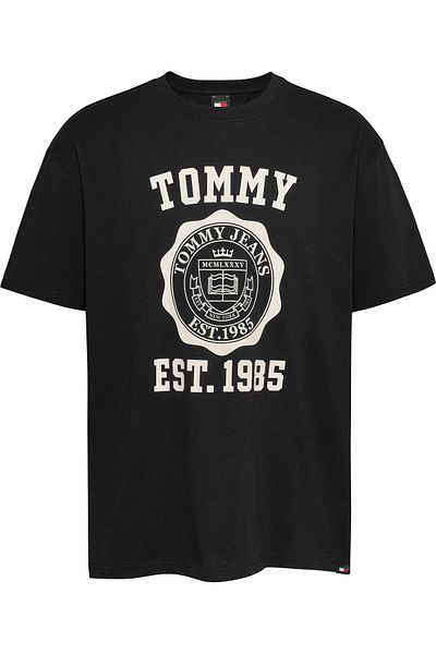 Tommy Hilfiger Logo Printed Short Sleeves Oversized T-Shirt