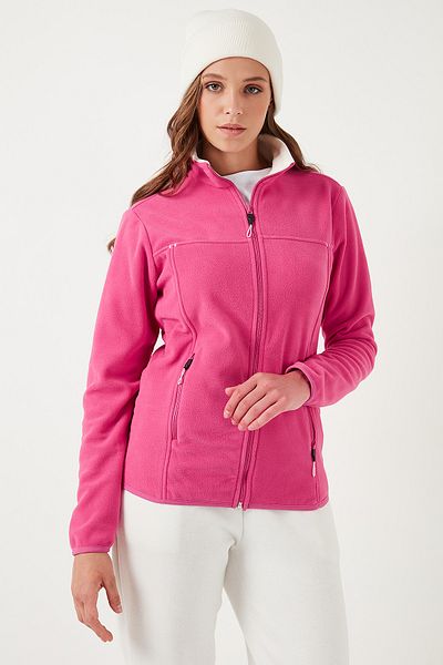 Lela Polar 5907002   - Slim Fit Anti-Pilling Cardigan with Zipper and Pockets