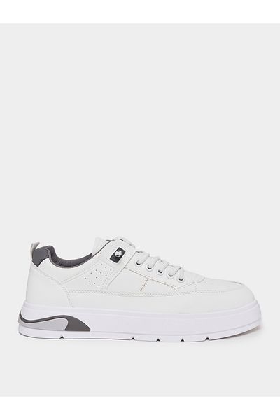 Styli Contrast Sole Detail Platform Sole Skate Sneakers