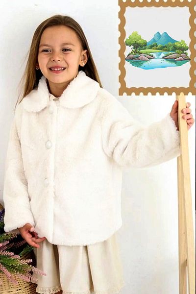 Serkon Girl's Plush Coat