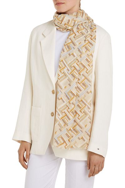 Tommy Hilfiger TH Monogram Print Scarf