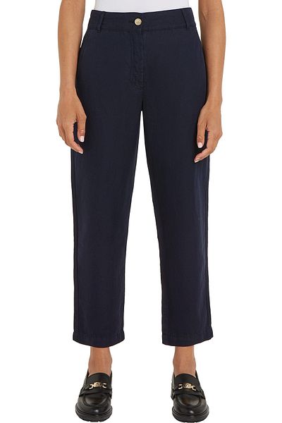 Tommy Hilfiger Straight Wide Leg Trousers